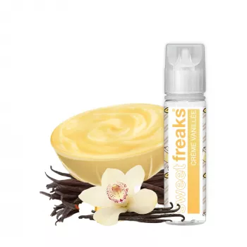 Grossiste Crème Vanillée 50ml 0mg | Sweet Freaks