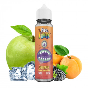 Grossiste e-liquide Chenapan Pomme Abricot Mûre 50ml 0mg Liquideo | Univape